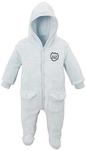Dirkje Soft And Sweet - Combinaison de neige - Uni - Bébé garçon - Bleu (Light Blue) - FR: 6 mois (Taille fabricant: 68)