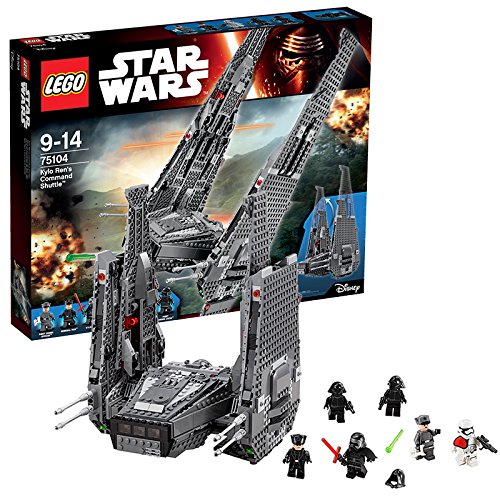 LEGO Star Wars - 75104 - Jeu De Construction - Kylo Ren's Command Shuttle