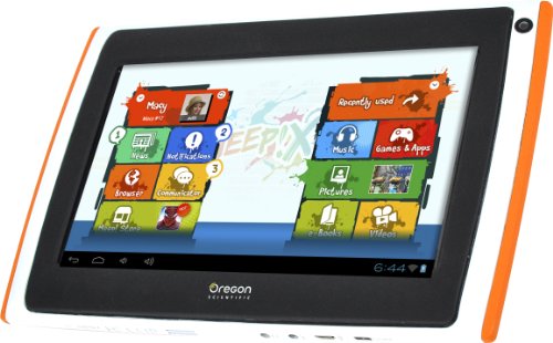 Oregon Scientific - Op0118-13-Or - Jeu Electronique - Tablette Meep X2 - Orange
