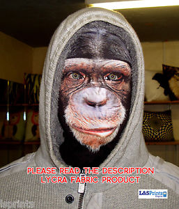 Funny monkey face pleine masque costume halloween party Grim Reaper