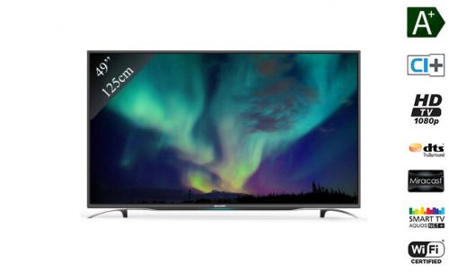 Sharp -Téléviseur LED connecté 49" -125 cm Sharp -Téléviseur LED connecté 49" -125 cm