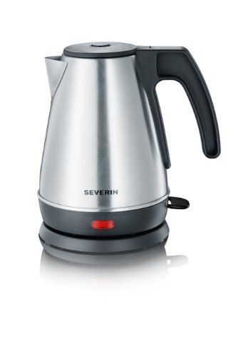 Severin 3333 Bouilloire Noir/Inox Brossé