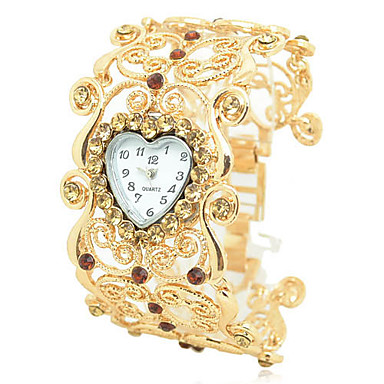 PETITS PRIX Tendance alliage de Rhinestone style à quartz analogique bracelet de montre des femmes PETITS PRIX Tendance alliage de Rhinestone style à quartz analogique bracelet de montre des femmes