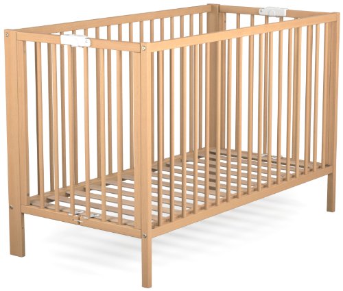 Ateliers T4  Lit bébé pliant Vernis naturel