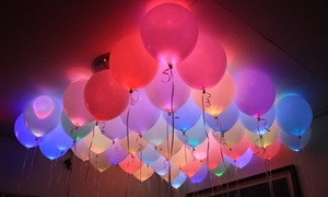 Ballons à LED Multicolores 30 cm 