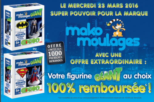 Figurine Géant 100 % Remboursée