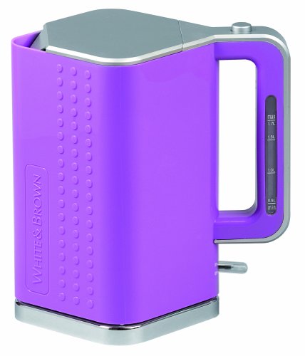 White and Brown DA 924 Bouilloire Pop Art Mauve 2200 W