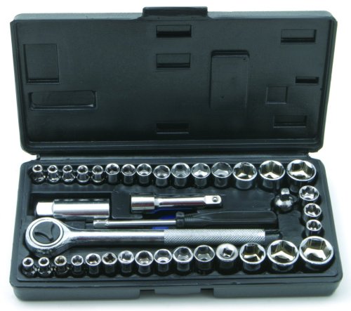 Rolson Tools 36109 Coffret à douilles 1/4" et 3/8" 40 pièces (Import Grande Bretagne) Rolson Tools 36109 Coffret à douilles 1/4" et 3/8" 40 pièces (Import Grande Bretagne)