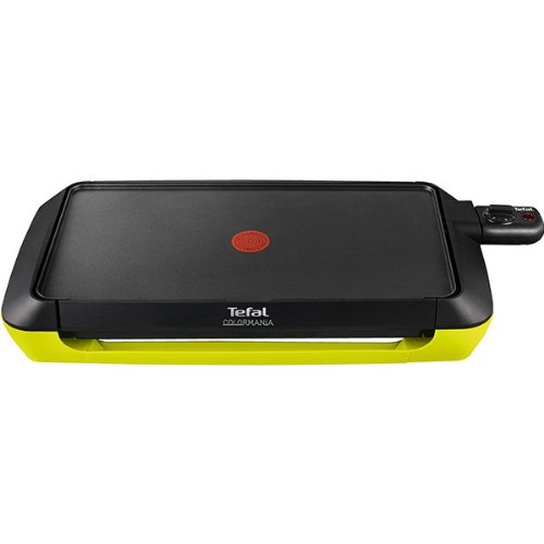 Tefal CB670312 Colormania Plancha Plaque Aluminium Vert Cactus/Noir