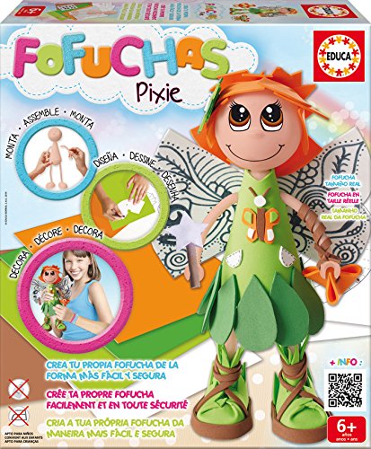 Educa - 16115 - Poupée - Fofucha Pixie - Fée Educa - 16115 - Poupée - Fofucha Pixie - Fée