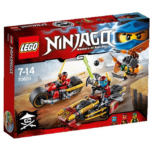 Lego Ninjago - 70600 - La Poursuite En Moto Des Ninja Lego Ninjago - 70600 - La Poursuite En Moto Des Ninja