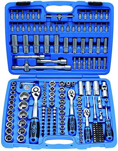 Coffret douilles embouts cliquets 171 pièces pro torque 6 pans Coffret douilles embouts cliquets 171 pièces pro torque 6 pans