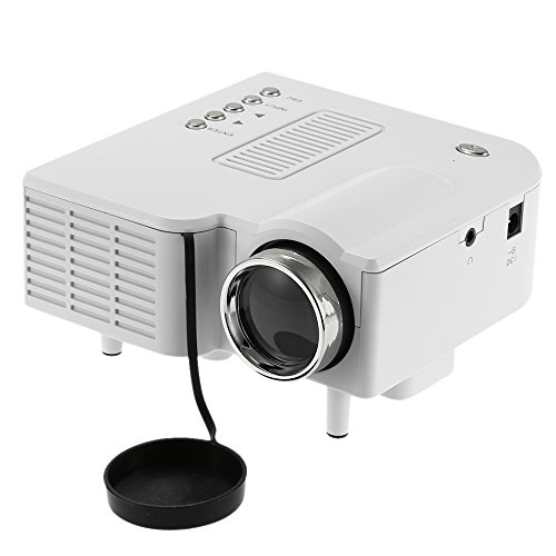 Andoer HDMI Portable Mini Projecteur LED Home Cinéma Théâtre AV VGA USB SD (blanc) Andoer HDMI Portable Mini Projecteur LED Home Cinéma Théâtre AV VGA USB SD (blanc)