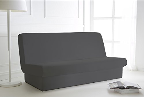 Housse de CLIC CLAC gris canon 135x195 avec bande de socle