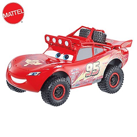 Disney Voiture de course tout-terrain Flash McQueen Disney Voiture de course tout-terrain Flash McQueen