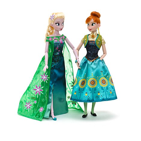 Ensemble de Poupées - Elsa et Anna de La Reine des Neiges Ensemble de Poupées - Elsa et Anna de La Reine des Neiges