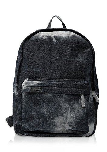 s.Oliver (Bags)  97.502.94.7511, sacs à main homme - Gris - Grau (grey/black denim non stre 99Y9), 29x40x13 cm (B x H x T) EU