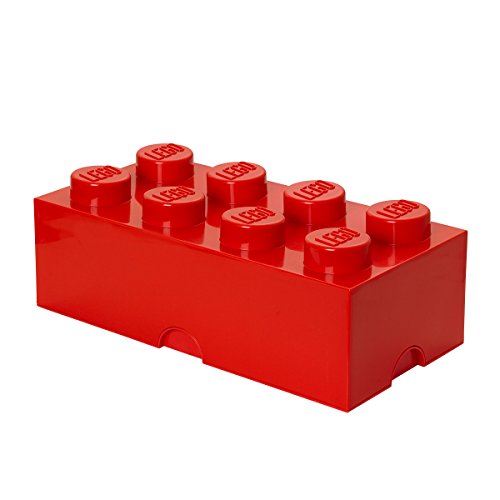 Lego 40041730 Brique de Rangement Empilable 8 Plastique Rouge 18 x 25 x 50 cm Lego 40041730 Brique de Rangement Empilable 8 Plastique Rouge 18 x 25 x 50 cm