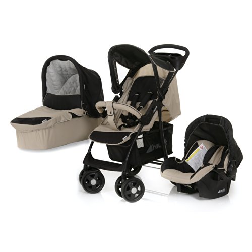 Hauck Poussette Combinée - Shopper Trio Set, beige / noir