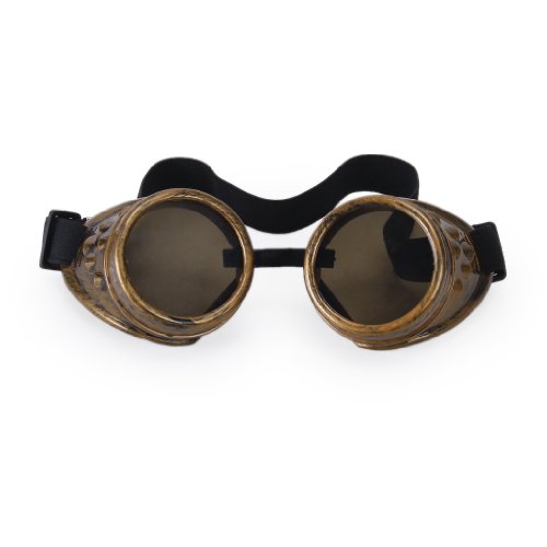 Lunettes de Protection de Style Antique Steampunk Gothique pour Cosplay Photos Déguisement (Cuivre) Lunettes de Protection de Style Antique Steampunk Gothique pour Cosplay Photos Déguisement (Cuivre)