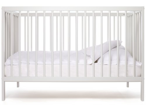 moKee - Lit Bébé (120 x 60 cm) écologique et transformable - Premier Prix + Livraison Gratuite - Blanc moKee - Lit Bébé (120 x 60 cm) écologique et transformable - Premier Prix + Livraison Gratuite - Blanc