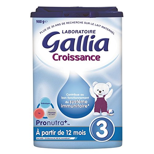 Gallia - Croissance - La boîte de 900g - (pour la quantité plus que 1 nous vous remboursons le port supplémentaire) Gallia - Croissance - La boîte de 900g - (pour la quantité plus que 1 nous vous remboursons le port supplémentaire)