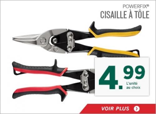 Cisaille à tole Cisaille à tole