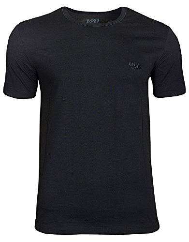 Hugo boss lot de 3 o ouverture t shirt pour homme à col rond graumeliert blanc/noir -  Multicolore - Medium