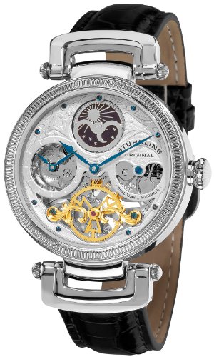 Stuhrling Original - 353A.33152 - Montre Homme - Automatique - Analogique - Bracelet Cuir noir