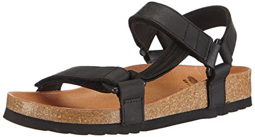 Scholl Heaven Ad Black, Sandales Compensées Adulte Mixte - Noir (black), 42 EU