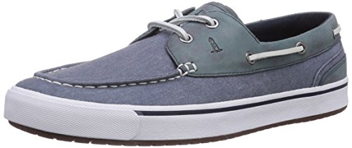 Rockport  PTG 2 EYE BOAT, chaussures bateau homme - Bleu - Blau (GLACIER), 46 EU