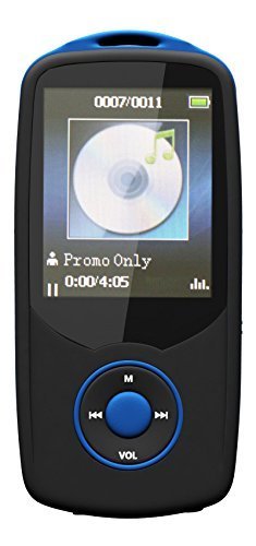 AGPTek 2015 Dernière version Bluetooth 4.0 16 Go et 50 heures de lecture MP3 Bluetooth 4.0 Lossless Sound Music Player (Prend en charge jusqu'à 64 Go) (bleu) AGPTek 2015 Dernière version Bluetooth 4.0 16 Go et 50 heures de lecture MP3 Bluetooth 4.0 Lossless Sound Music Player (Prend en charge jusqu'à 64 Go) (bleu)