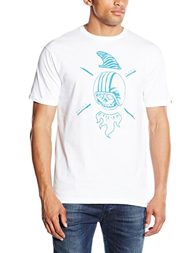 Quiksilver Classic T-Shirt manches courtes Homme White FR : XXL (Taille Fabricant : XXL)