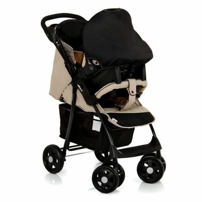 HAUCK Poussette Combinée Shopper Trio Almond/Caviar