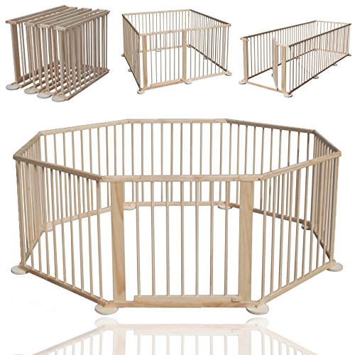KIDUKU® Parc pour enfants Barrière de sécurité et parc bébé 7,2 m XXL y compris porte de sécurité KIDUKU® Parc pour enfants Barrière de sécurité et parc bébé 7,2 m XXL y compris porte de sécurité