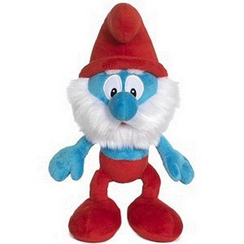 Peluche Grand Schtroumpf 50 cm, les Schtroumpfs papa Peluche Grand Schtroumpf 50 cm, les Schtroumpfs papa