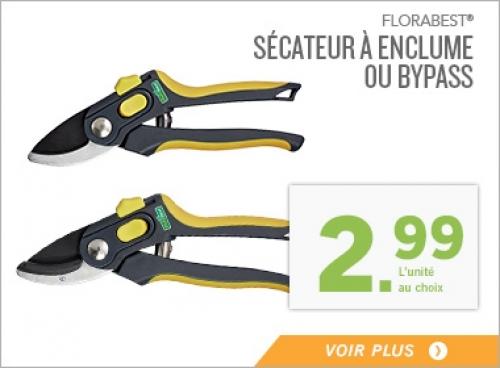 Sécateur à Enclume ou Hypass Sécateur à Enclume ou Hypass