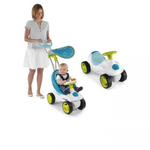 SMOBY - Porteur Bubble Go - Bleu