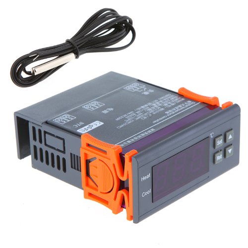 Andoer 200-240V Numérique Contrôleur de température Thermocouple de -40? à 120? avec Capteur Andoer 200-240V Numérique Contrôleur de température Thermocouple de -40? à 120? avec Capteur