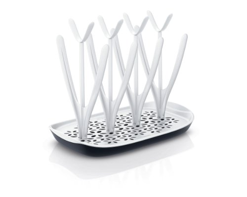 Philips AVENT Egouttoir design 8 biberons + accessoires, noir & blc
