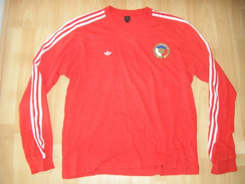 T shirt homme ADIDAS ventex rouge Tchecoslovaquie football CCCP taille L