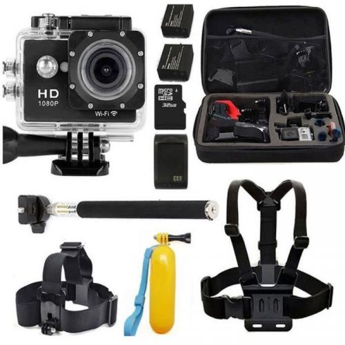 W9 2.0" WIFI 1080P 32 Go Sport Pro Action Caméra B W9 2.0" WIFI 1080P 32 Go Sport Pro Action Caméra B