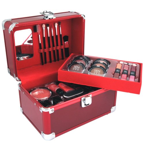 WDK Partner - A1102861 - Mallette maquillage rouge WDK Partner - A1102861 - Mallette maquillage rouge