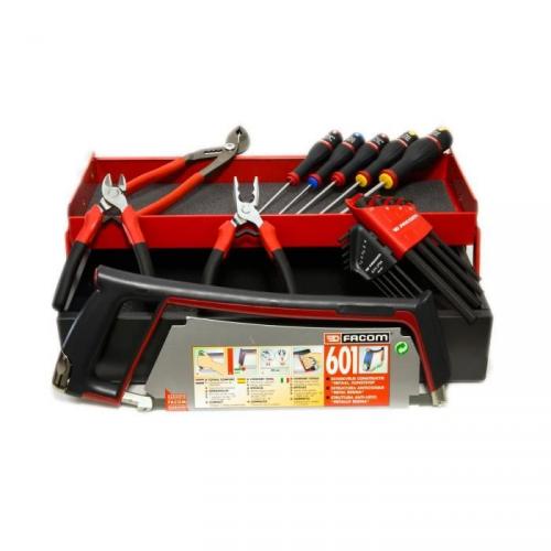 FACOM Boîte à outils 18 outils à main fabriqués en France FACOM Boîte à outils 18 outils à main fabriqués en France