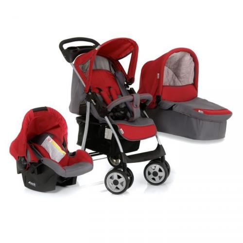 HAUCK Poussette Combinée Shopper Trio Set Smoke HAUCK Poussette Combinée Shopper Trio Set Smoke
