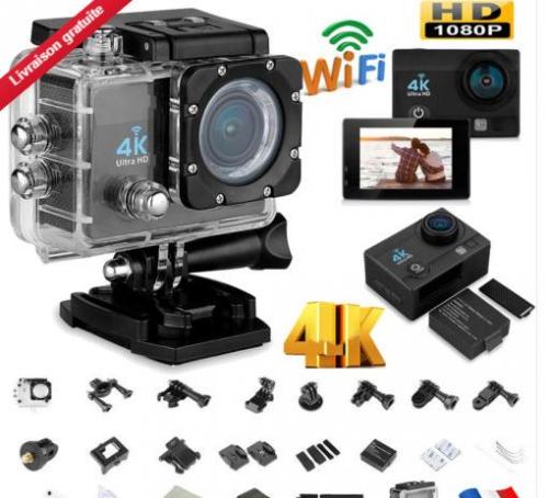 2,0" 16MP 4K 1080P WiFi Sport Action Caméra Étanche 30M DV Vidéo Casque Caméra 2,0" 16MP 4K 1080P WiFi Sport Action Caméra Étanche 30M DV Vidéo Casque Caméra