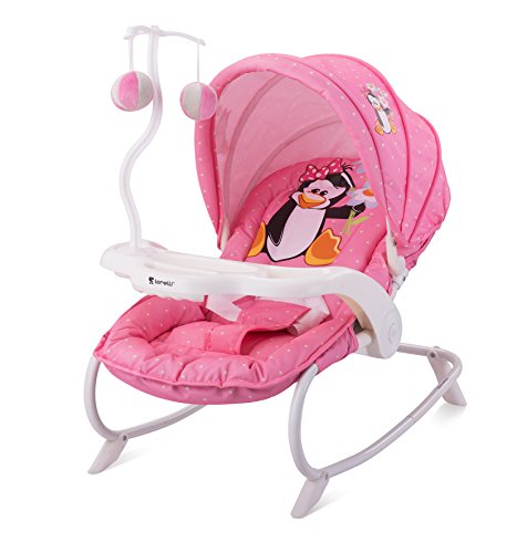 Lorelli Chaise confortable Transat balancelle pour bébé inclinable Jeu assorti Auvent Lorelli Chaise confortable Transat balancelle pour bébé inclinable Jeu assorti Auvent
