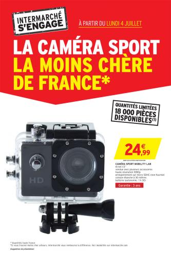 La Caméra de Sport La Moins Chère de FRANCE La Caméra de Sport La Moins Chère de FRANCE