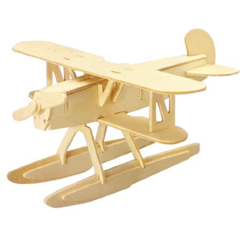 SODIAL(R) Kit de construction/Puzzles 3D de modele de l'avion Heinkel en bois SODIAL(R) Kit de construction/Puzzles 3D de modele de l'avion Heinkel en bois