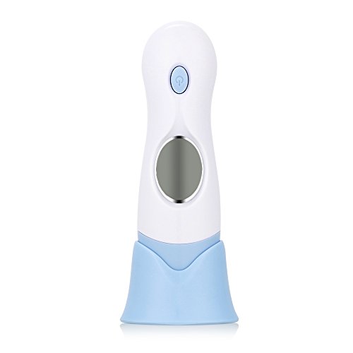 GL Thermomètre Numérique Auriculaire et Frontal Ecran Rétroéclairé pour Bébé Enfant et Adulte - Pile Fournie et Garantie 18 Mois